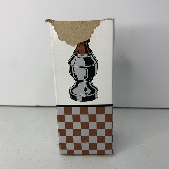 Vintage‎ AVON The Pawn II Chess Piece Spicy After Shave Empty Bottle 6” - Picture 3 of 6